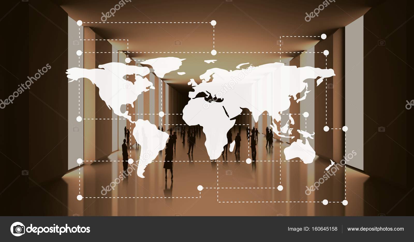 world map against office stock photo vectorfusionart office world map