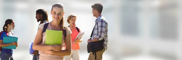 Group of Students standing — Stock Photo, Image