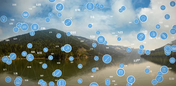 dağ karşı simgeler 