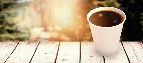 Beyaz arka plan üzerinde kahve fincanı — Stok fotoğraf