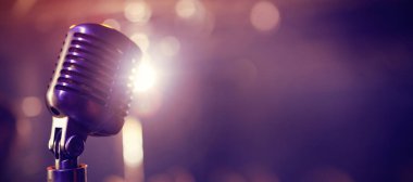 mikrofon ışıklı Club