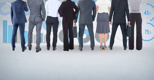 Group of business people standing — Stock Photo, Image