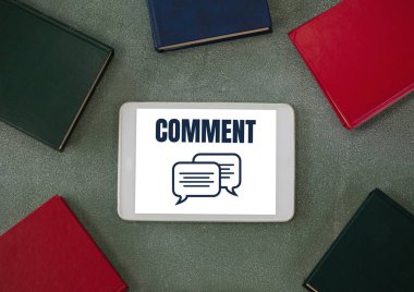 Yorum metin ve sohbet Grafik Tablet