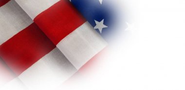 American national flag  clipart