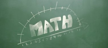 Diyagram ve numaraları ile matematik metni