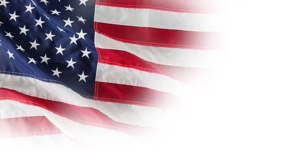 Americká národní vlajka — Stock fotografie
