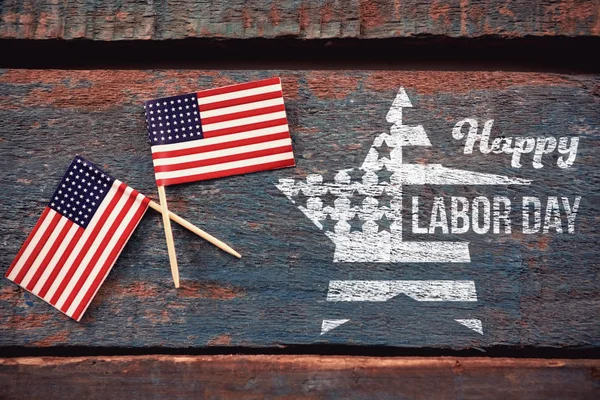 Buon Labor Day testo — Foto Stock