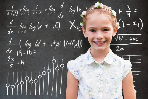 blackboard close-up karşı şirin kız