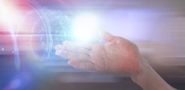 görünmez nesne tutun gibi davranarak el 