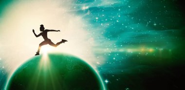 Esmer koşma ve atlama uygun