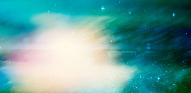 Renkli ışıkların dijital olarak kompozit görüntü