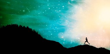 çalışan erkek atlet