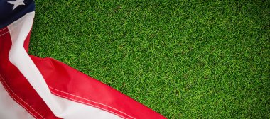 Amerikan bayrağı çizgili 