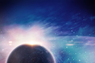 Bilgisayar grafik görüntü planet Earth