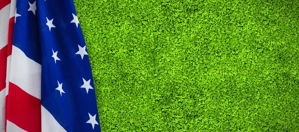 Amerikan bayrağı yıldız şekiller 