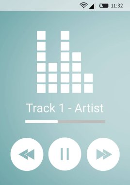 Müzik player uygulama arabirimi