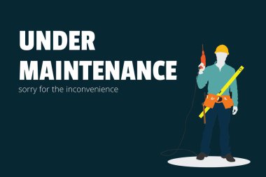 Altında bakım metinle alt adam