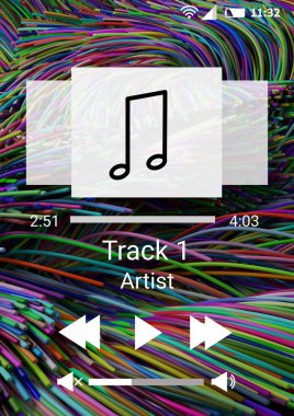 Müzik player uygulama arabirimi