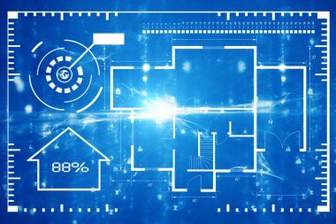 Dijital görüntü soyut desen oluşturulan