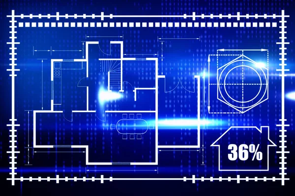 ev planı blue teknoloji arabirimine karşılık