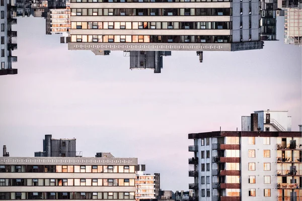 Edifícios de escritórios na cidade — Fotografia de Stock