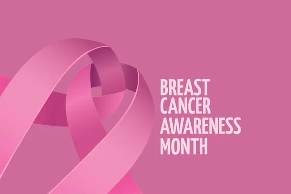 유방암 인식 달 개념 — 스톡 사진
