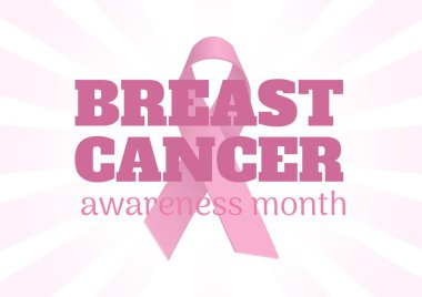 Meme kanseri metin ve pembe kurdele