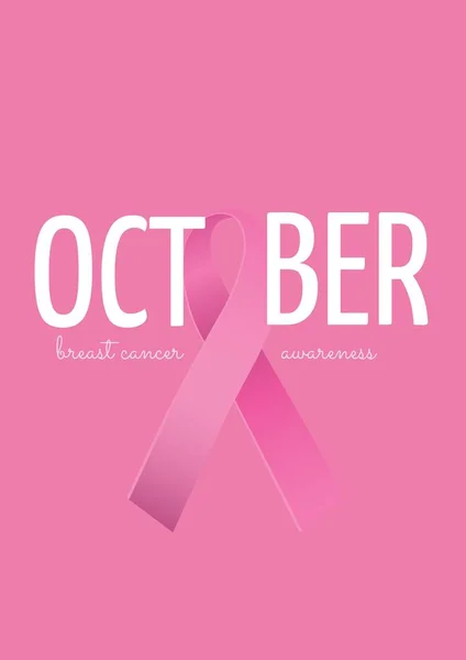Concepto mensual de concienciación sobre el cáncer de mama —  Fotos de Stock