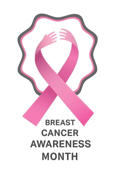 Концепция месяца информированности о раке груди — стоковое фото