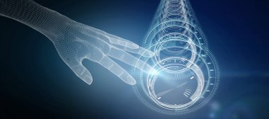 insan eli 3D görüntü