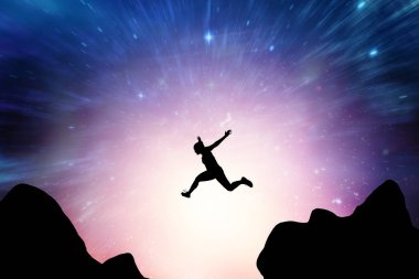 Koşan atletik kadın 