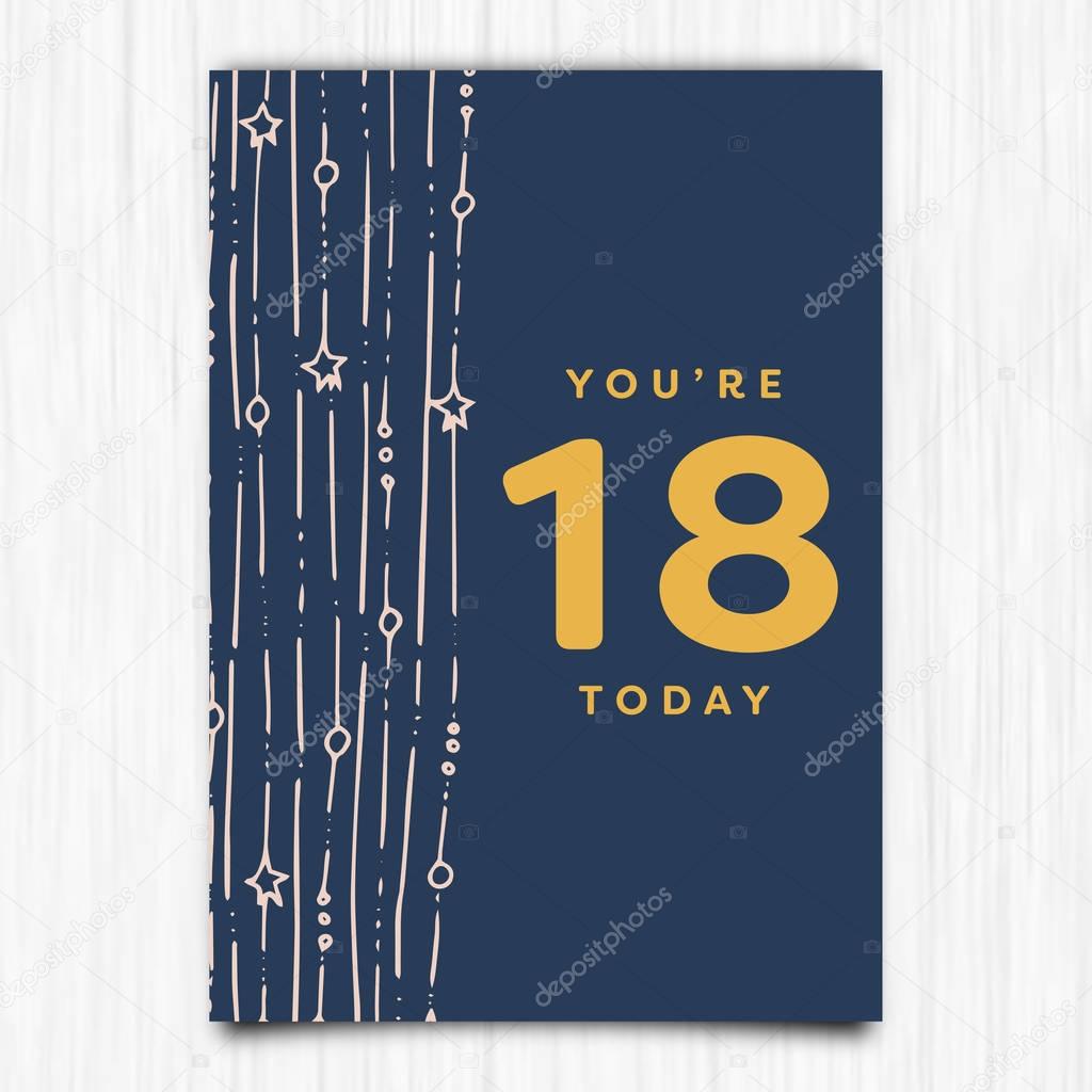 Birthday greeting card