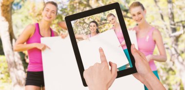 sayfa boş park holding gönüllüler