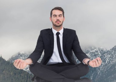 meditasyon iş adamı