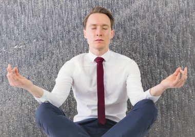 meditasyon iş adamı 