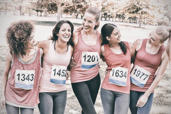 Maraton katılan kadınlar