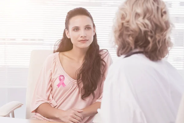 Cinta de conocimiento del cáncer de mama — Foto de Stock