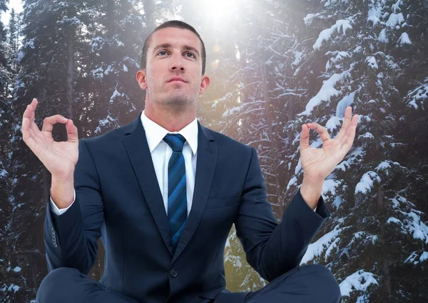 meditasyon iş adamı