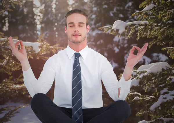 meditasyon iş adamı