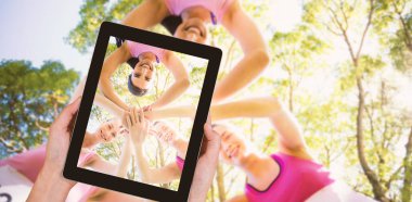 Dijital tablet tutan eller