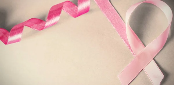 Vista aérea de la cinta de cáncer de mama — Foto de Stock