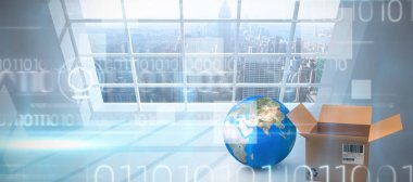 Seyyare yerküre ve kahverengi kutusu 