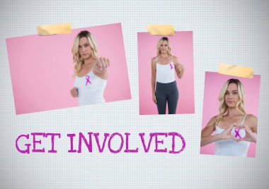 İlgili metin ve meme kanseri bilinçlendirme