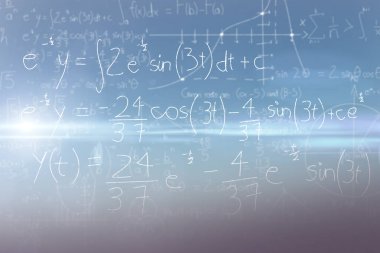 Trignometry mavi gökyüzü karşı 