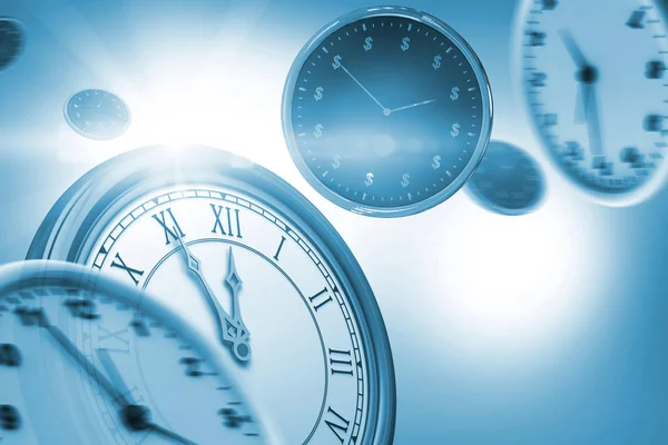 Beyaz arka plan duvar saatleri