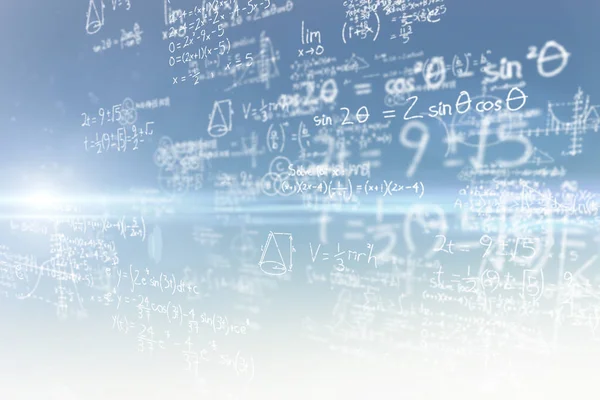 Matematik mavi gökyüzü karşı