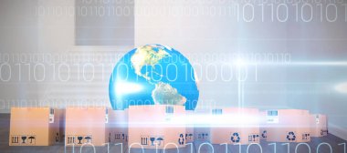 Küre, karton kutular