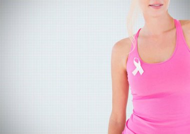 pembe Meme Kanseri Bilinçlendirme kadın