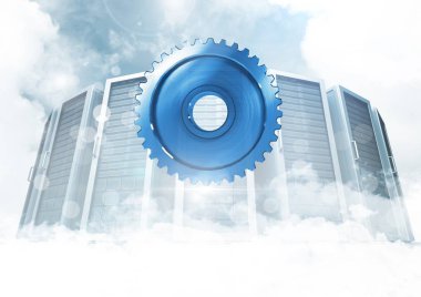 sunucuları ile 3D çark dişi dişli 