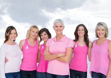 Meme kanseri kadınların bulutlar ile 